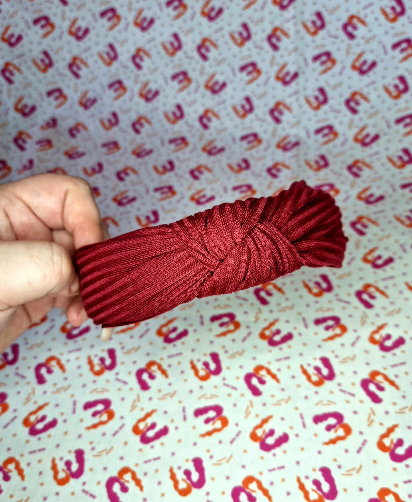Turban Knot Hairbands - Ribbed Knit