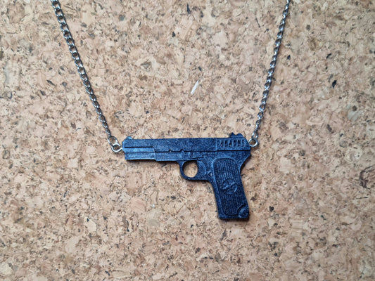 Stick To Your Guns Necklace