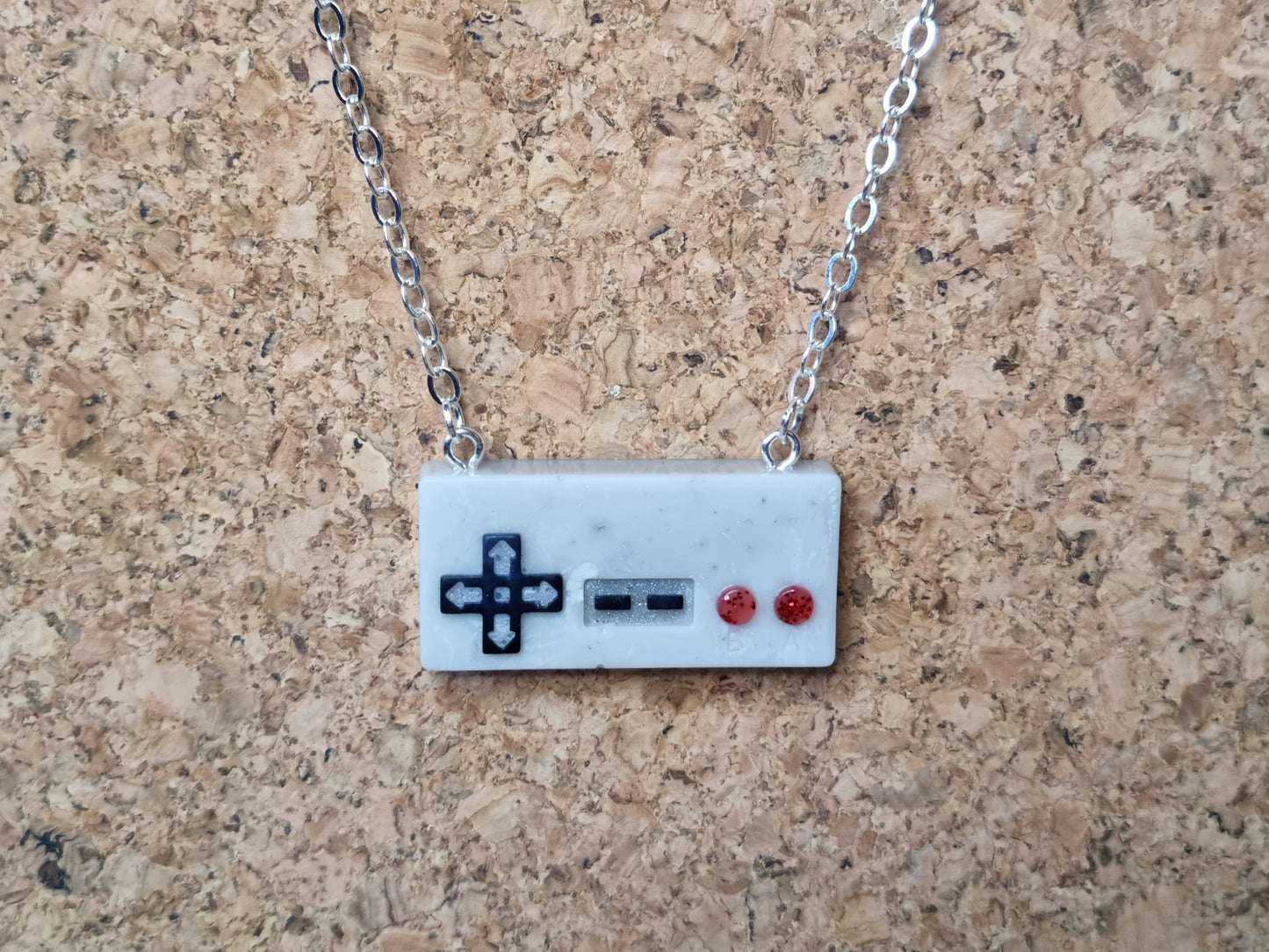 Retro Game Controller Necklace