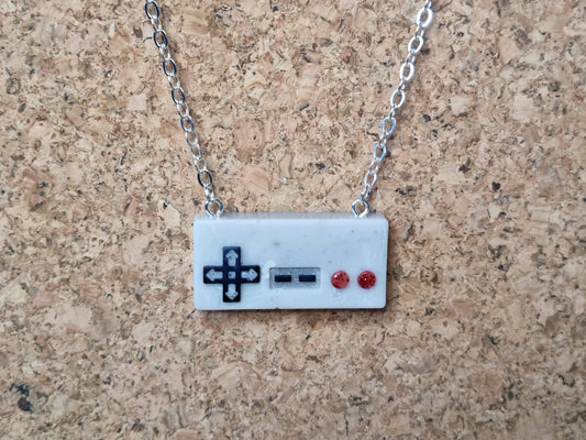 Retro Game Controller Necklace