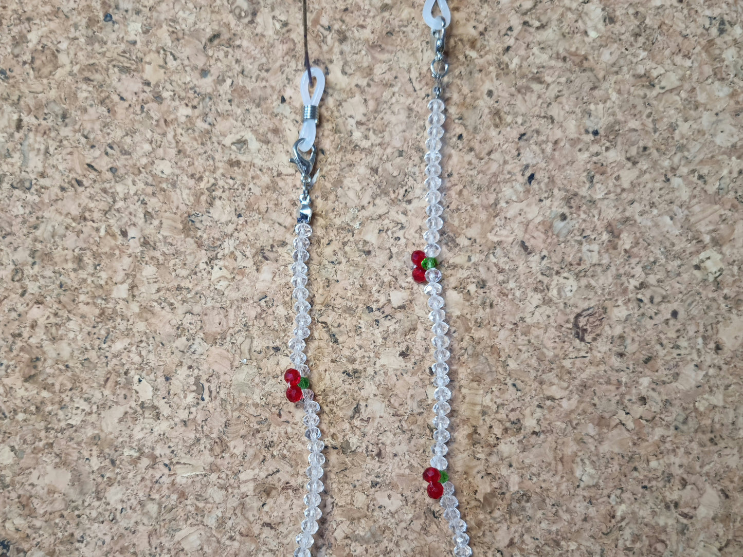 Glasses / Mask Chains - Cherries