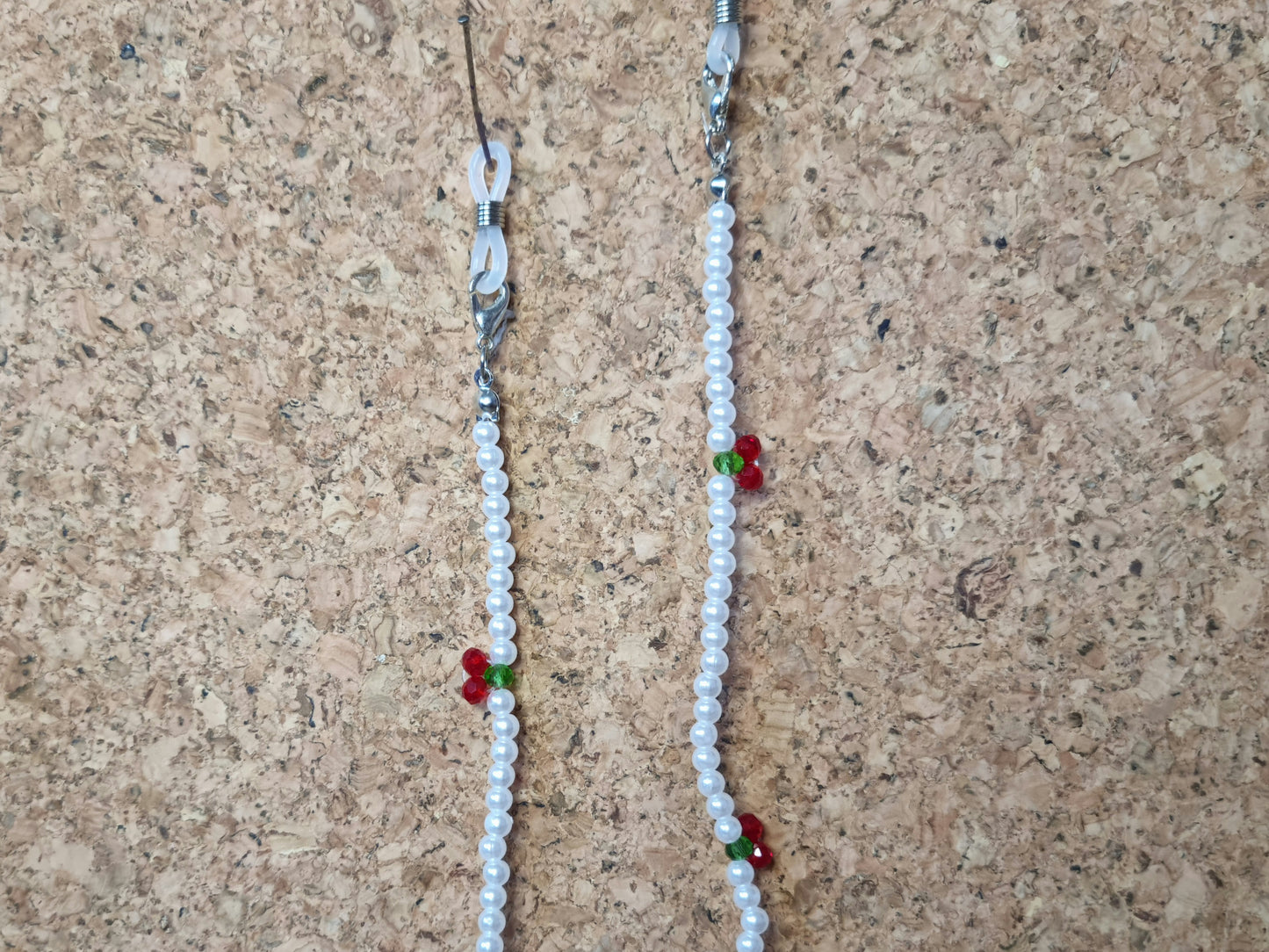 Glasses / Mask Chains - Cherries