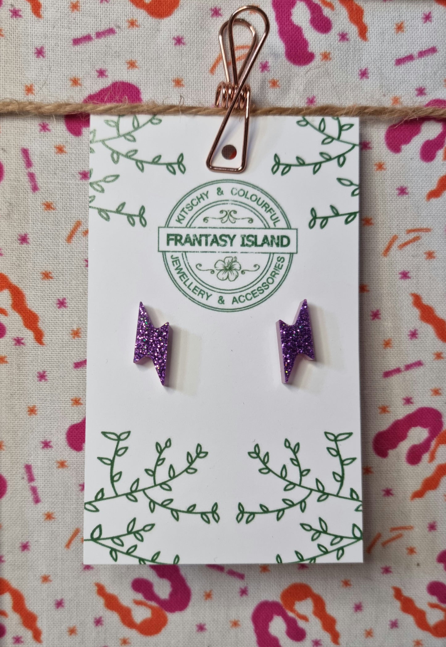 Lightening Bolt Studs