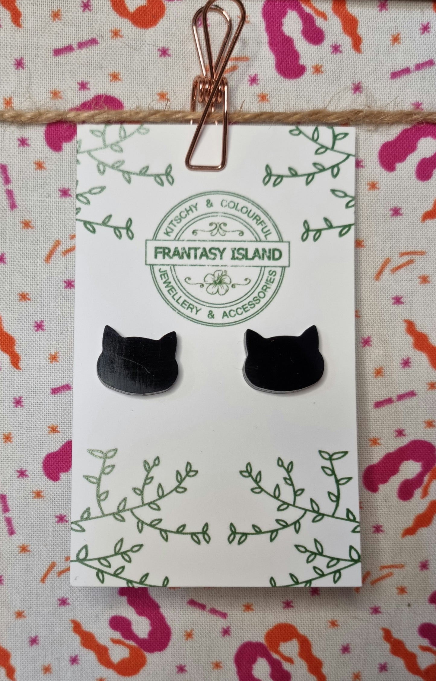 Kitty Cat Studs