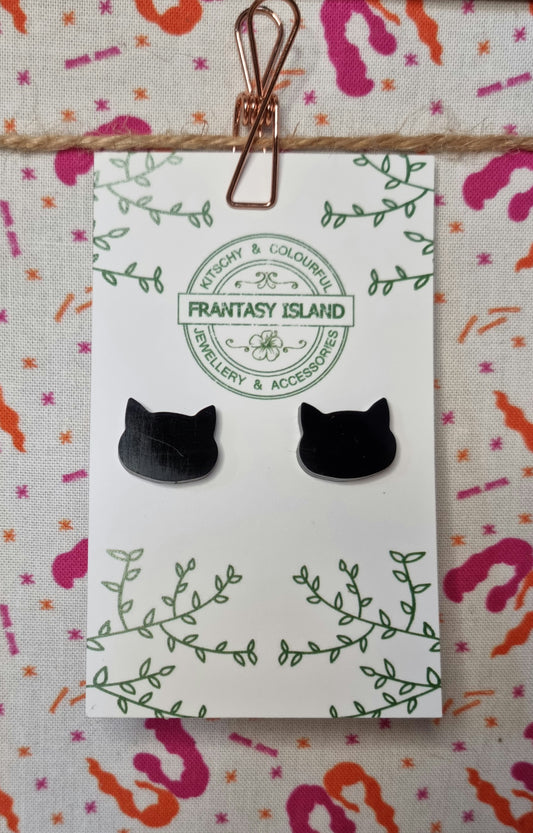 Kitty Cat Studs