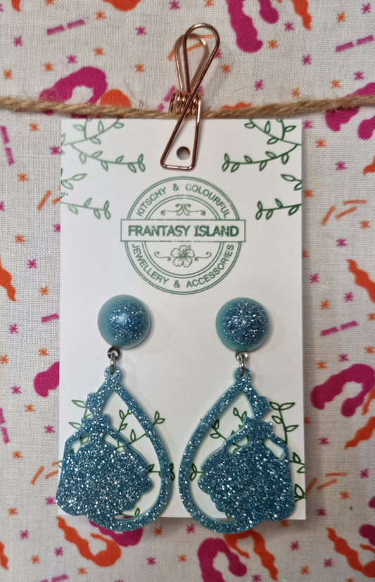 Cinderella Silhouette Earrings