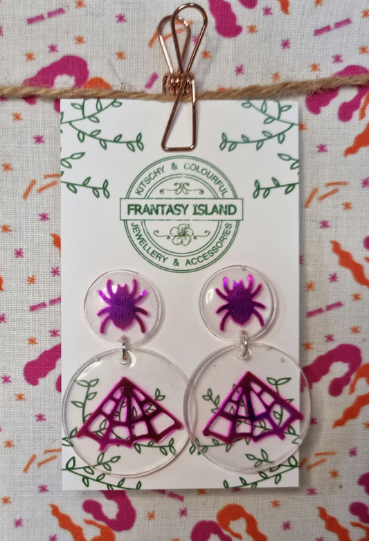 Purple Spider Drops