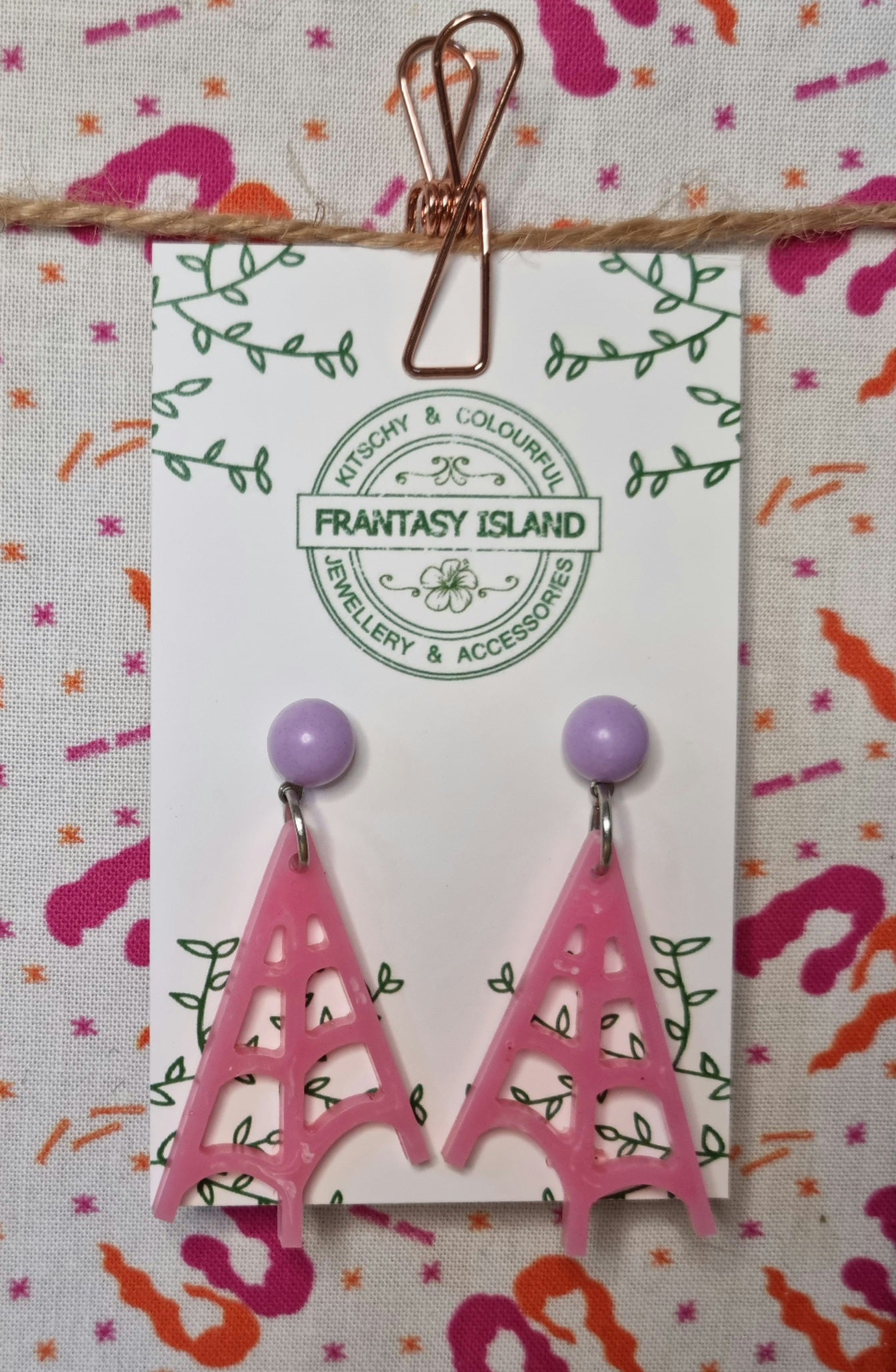 Lilac & Pink Spiderwebs