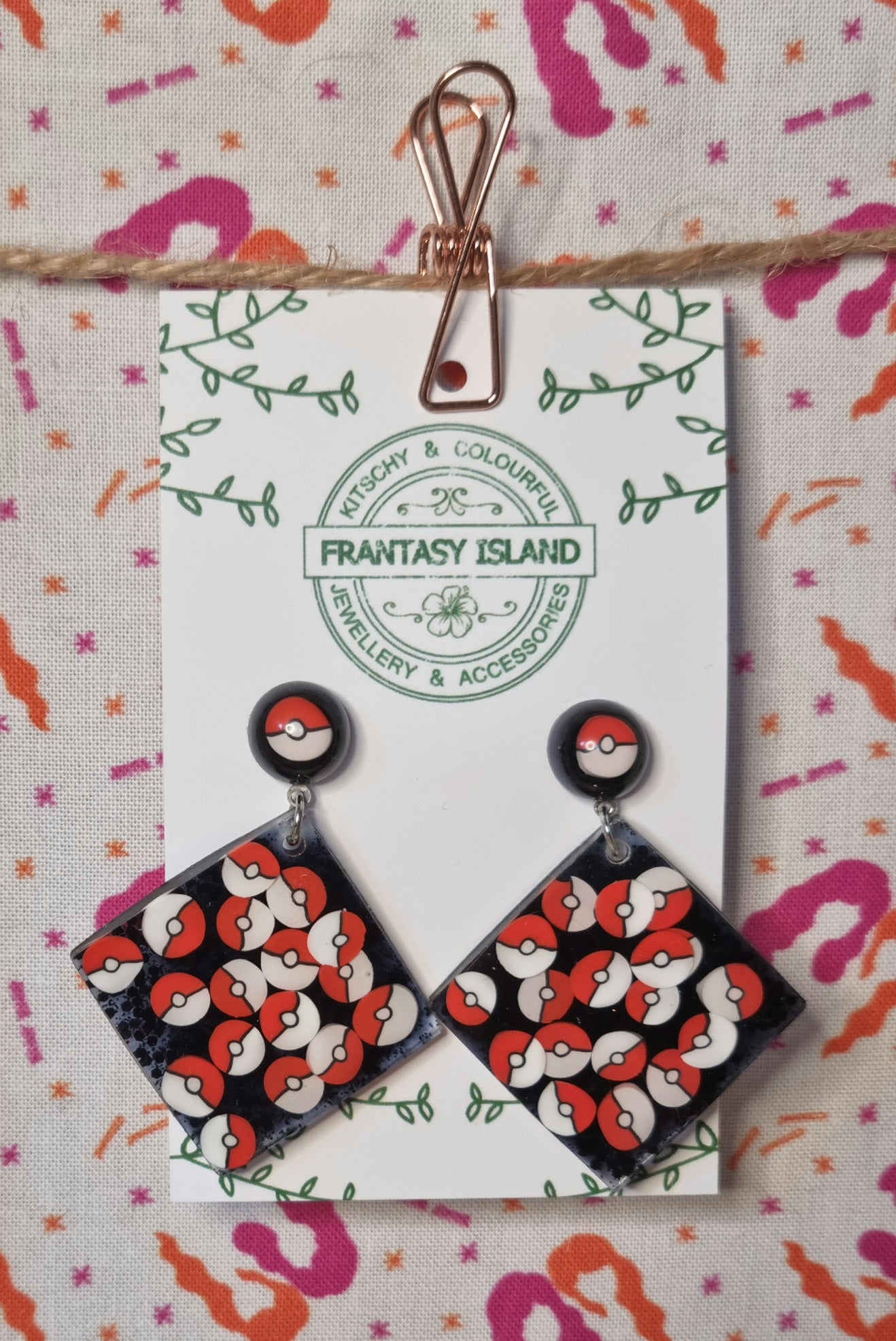 Pokeball Square Drops