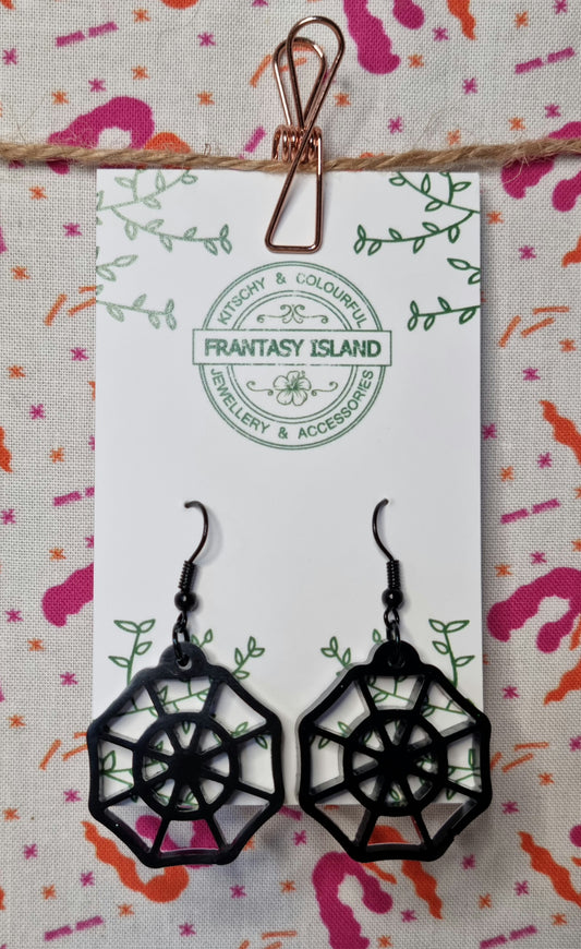 Black Spiderwebs
