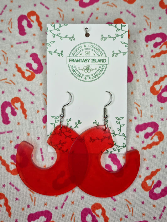 Translucent Vermillion Drops