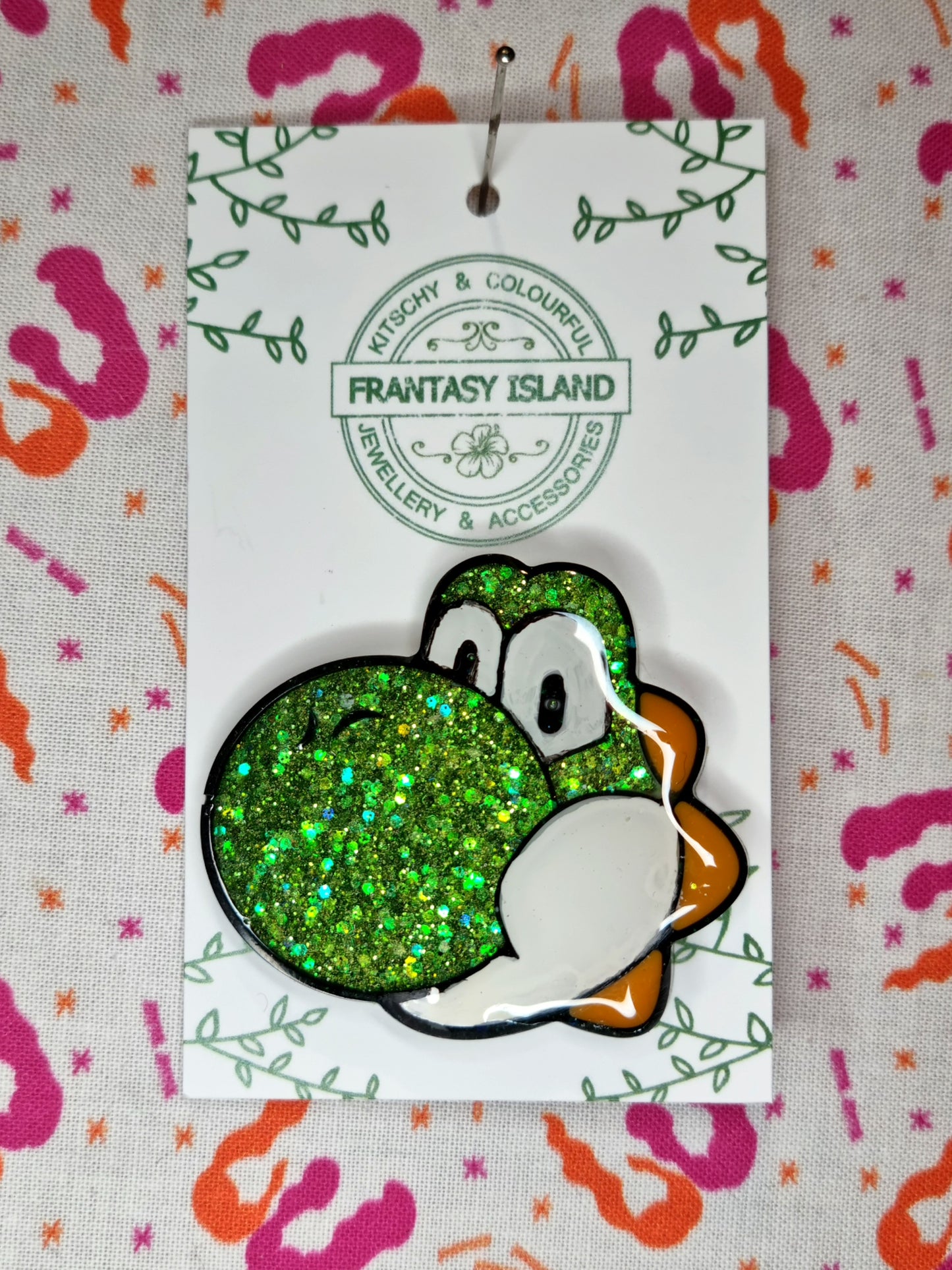 Yoshi Brooch