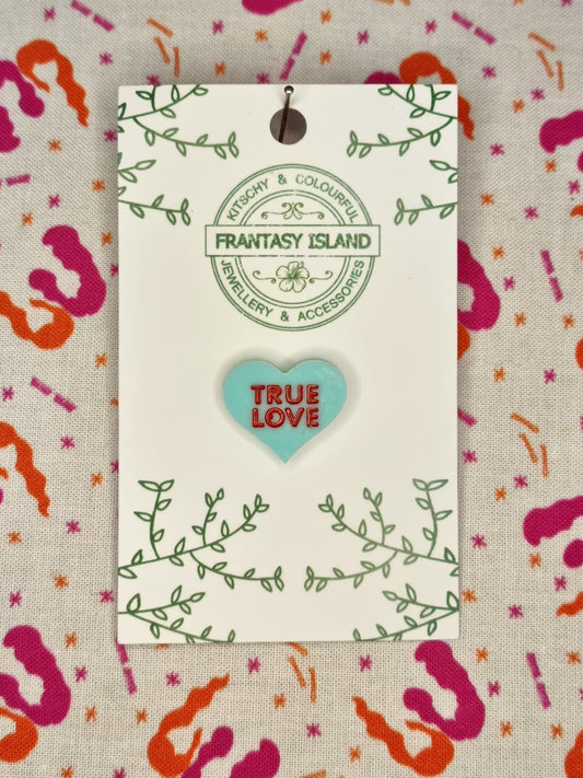 Candy Heart Pins