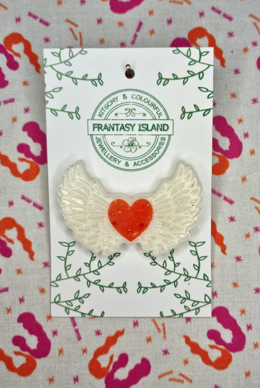 Heart Wing Pin