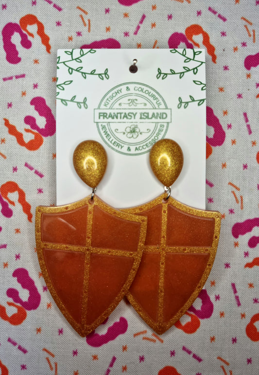 Shield Earrings