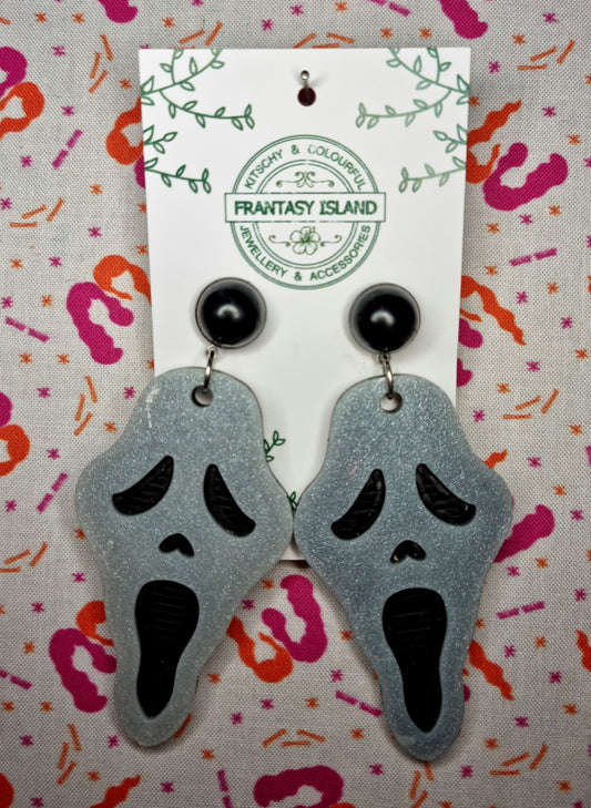 Ghostface Earrings