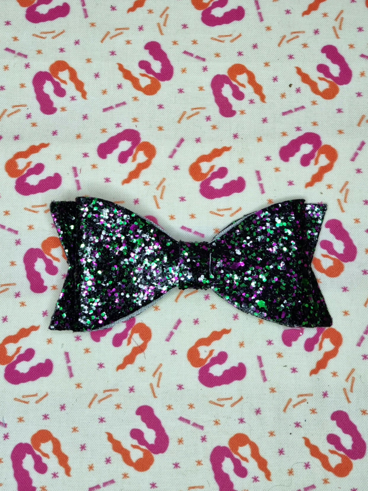 Large Glitter Vinyl Bows
