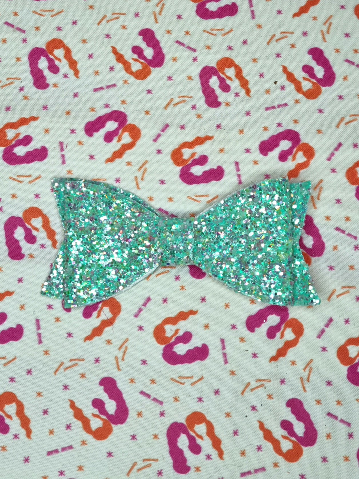 Large Glitter Vinyl Bows