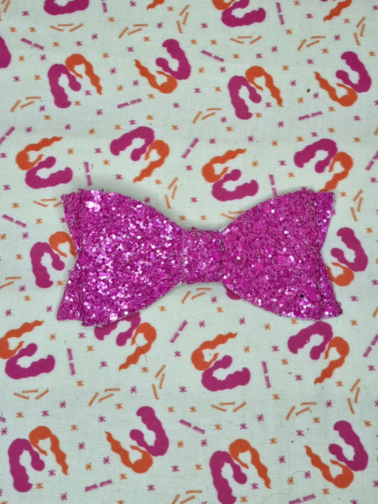 Large Glitter Vinyl Bows
