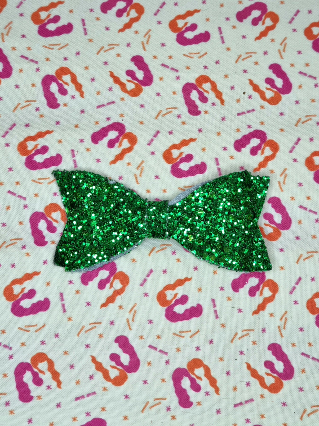 Large Glitter Vinyl Bows