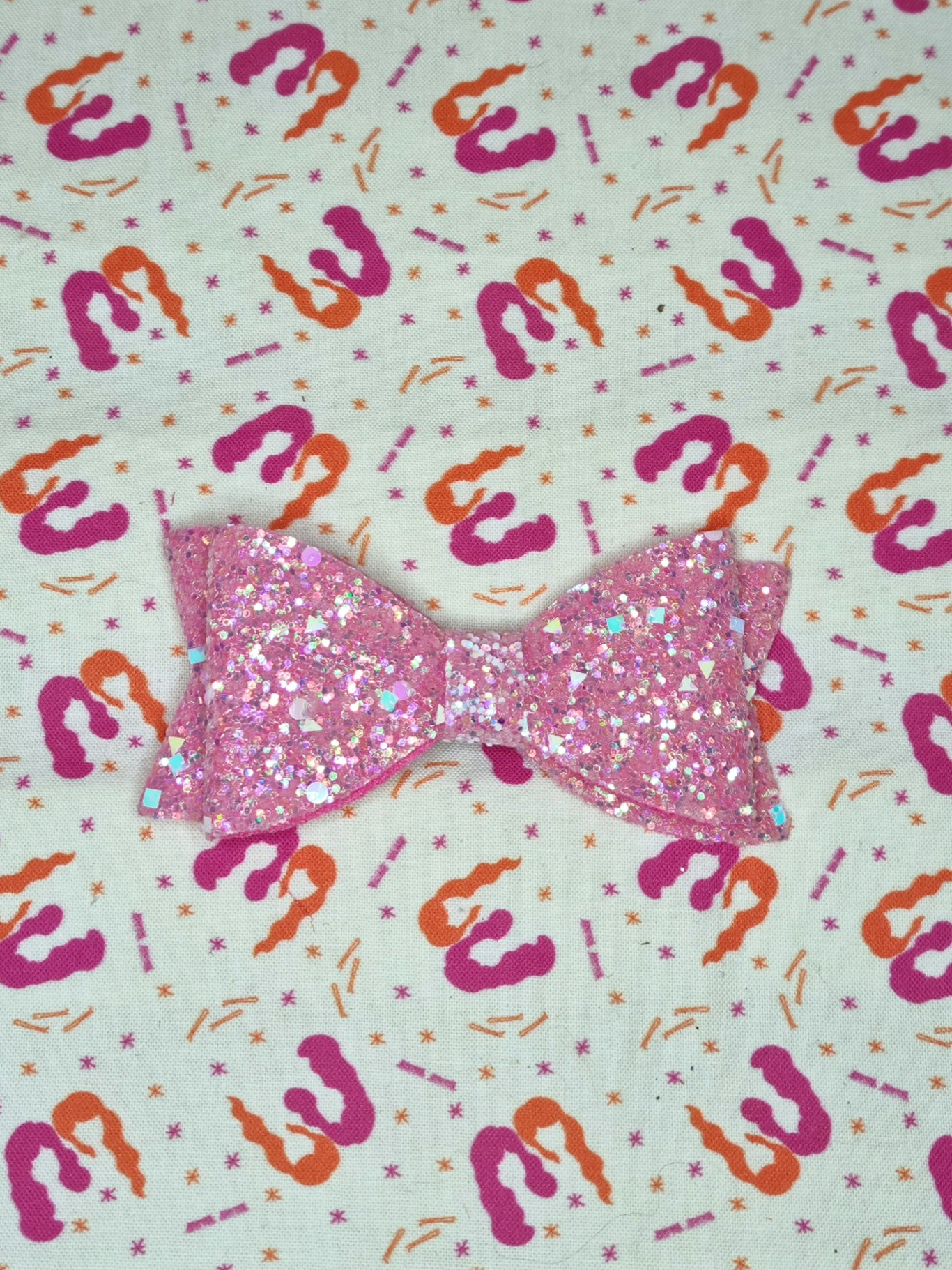 Large Glitter Vinyl Bows