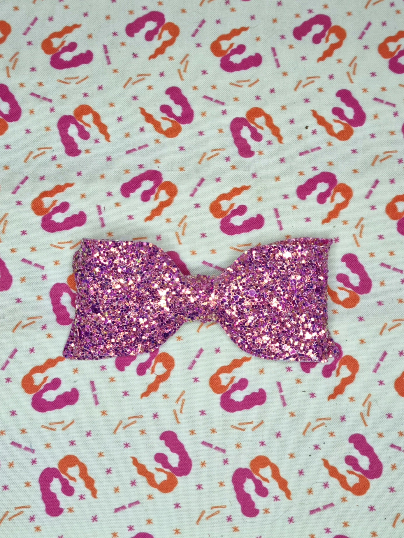 Large Glitter Vinyl Bows