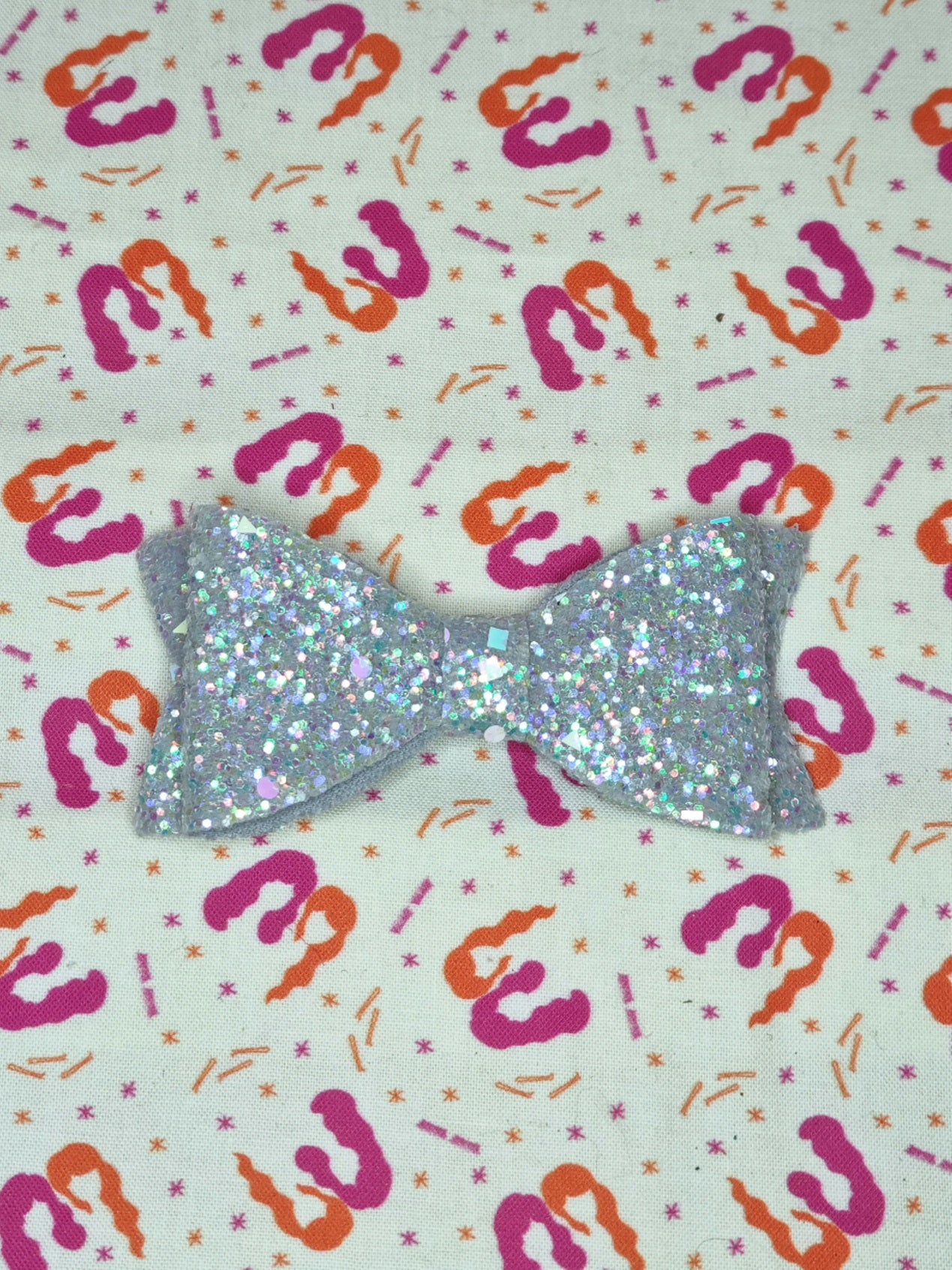 Large Glitter Vinyl Bows