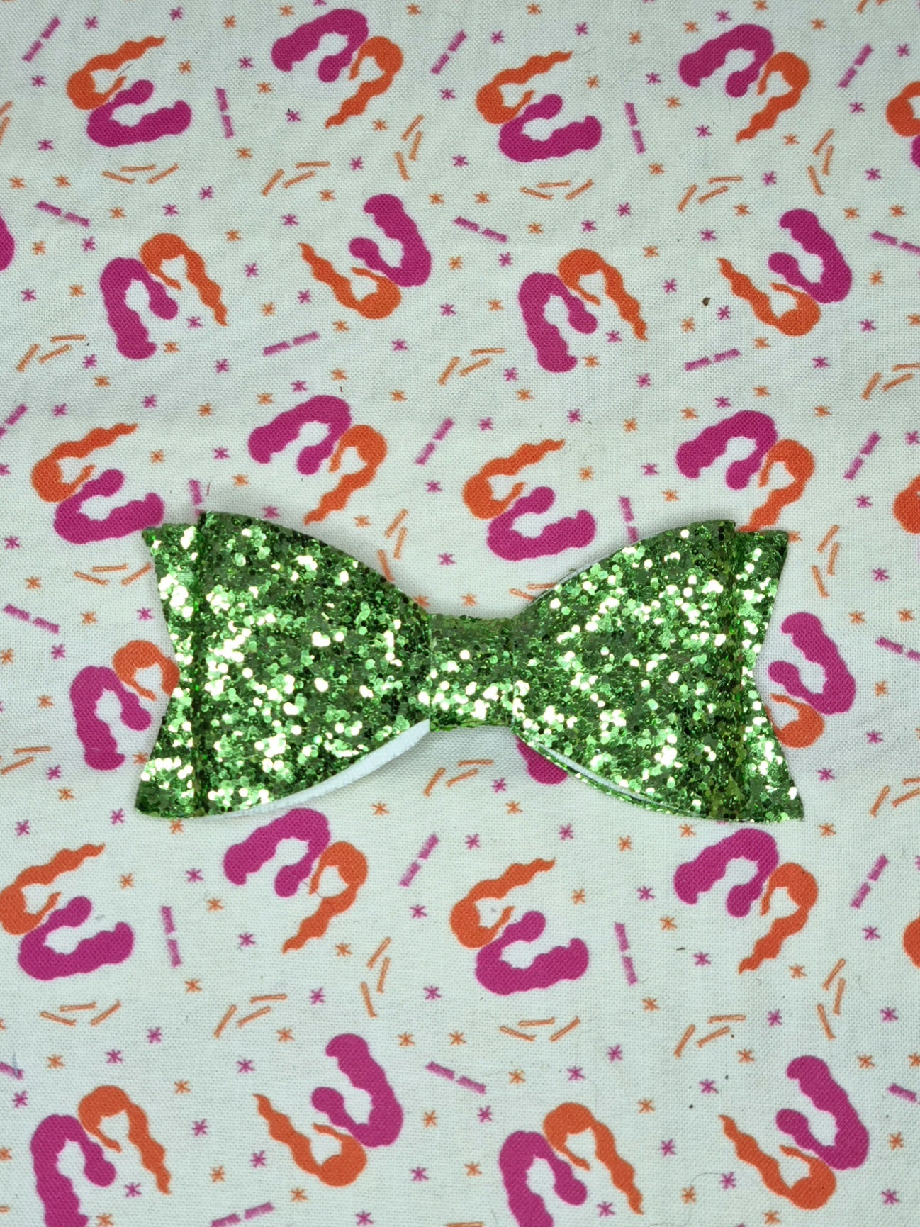 Large Glitter Vinyl Bows