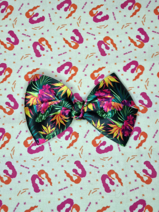 Large Tropical Satin Bows