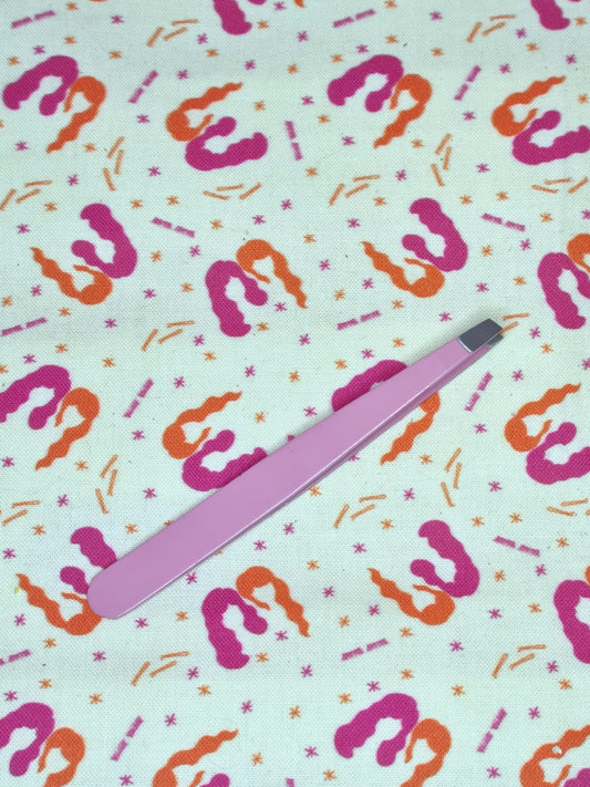 Precision Slant Tip Tweezers