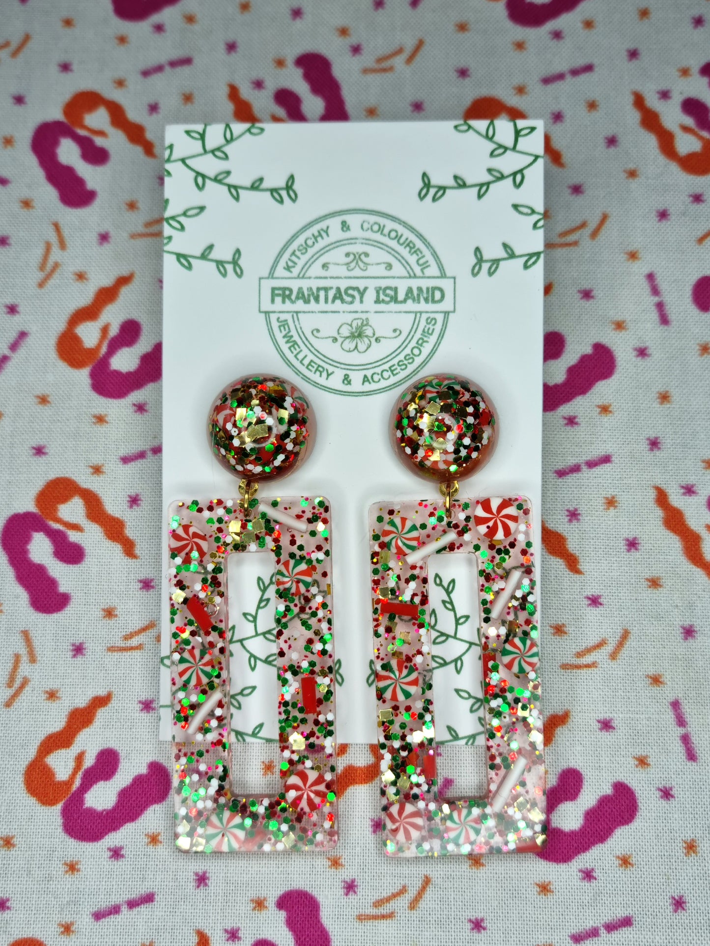 Festive as F#*! Oblong Drops