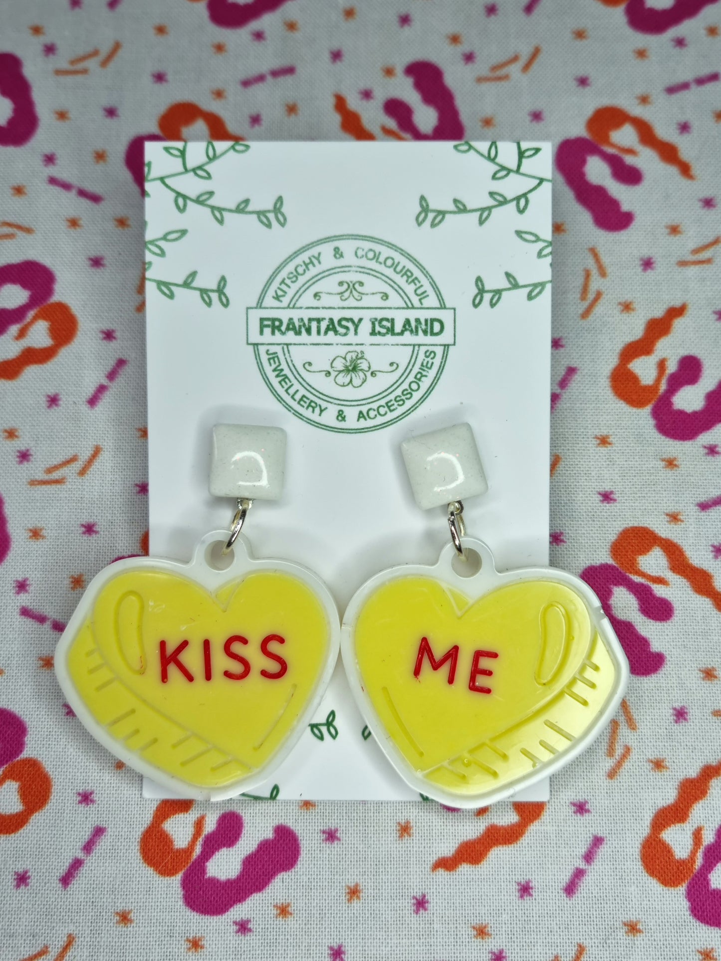 Kiss Me Candy Heart Drops