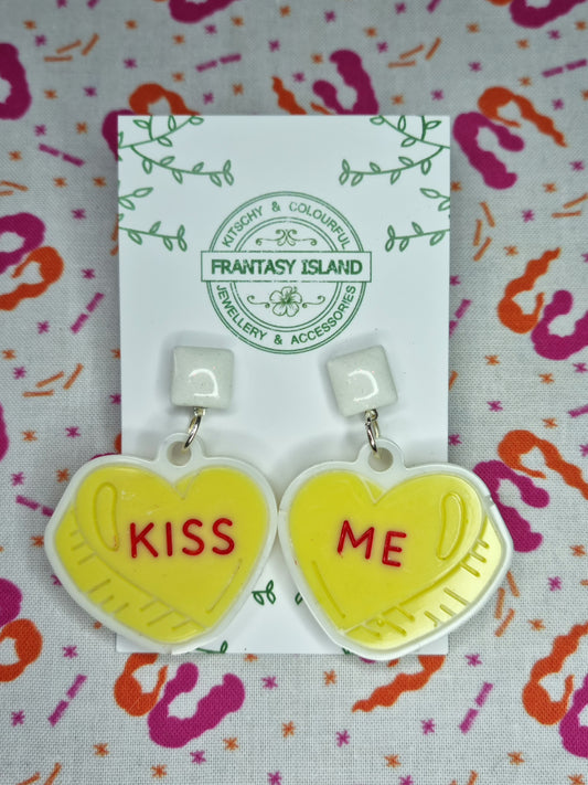 Kiss Me Candy Heart Drops