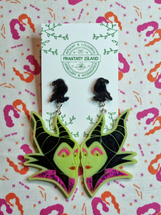 Maleficent Earrings