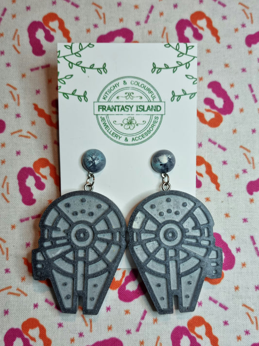 Fastest Hunk of Junk in the Galaxy Earrings