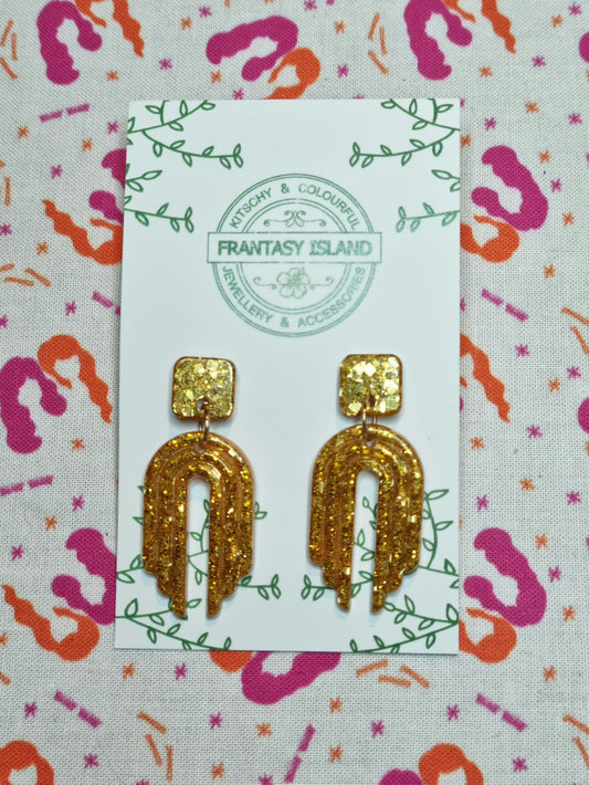 Gold Glitter Deco Drops
