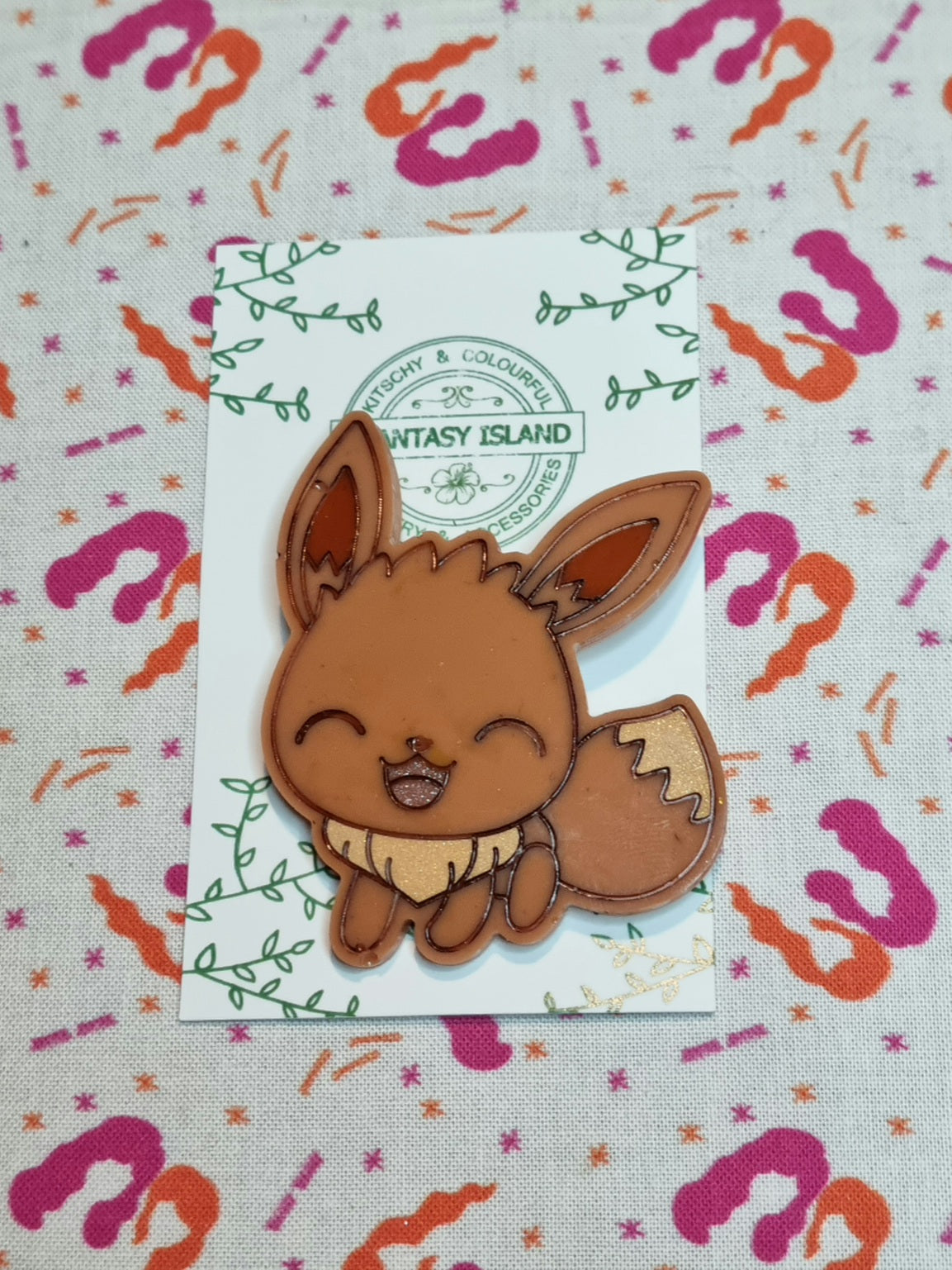 Eevee Brooch