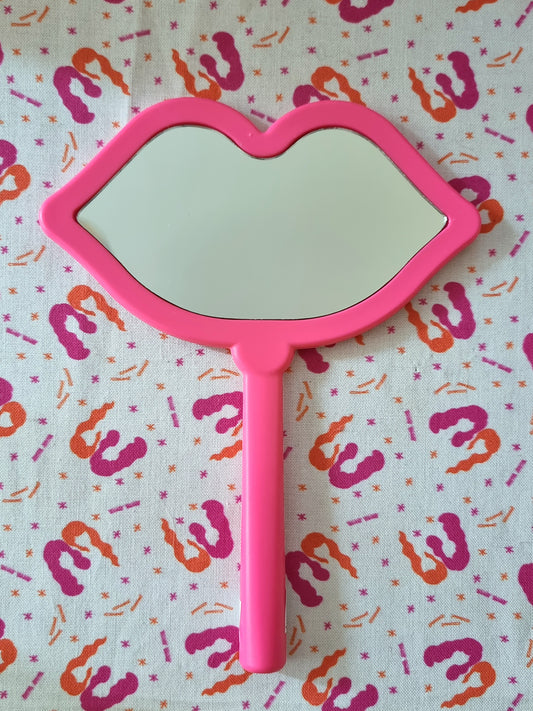 Lip Hand Mirror