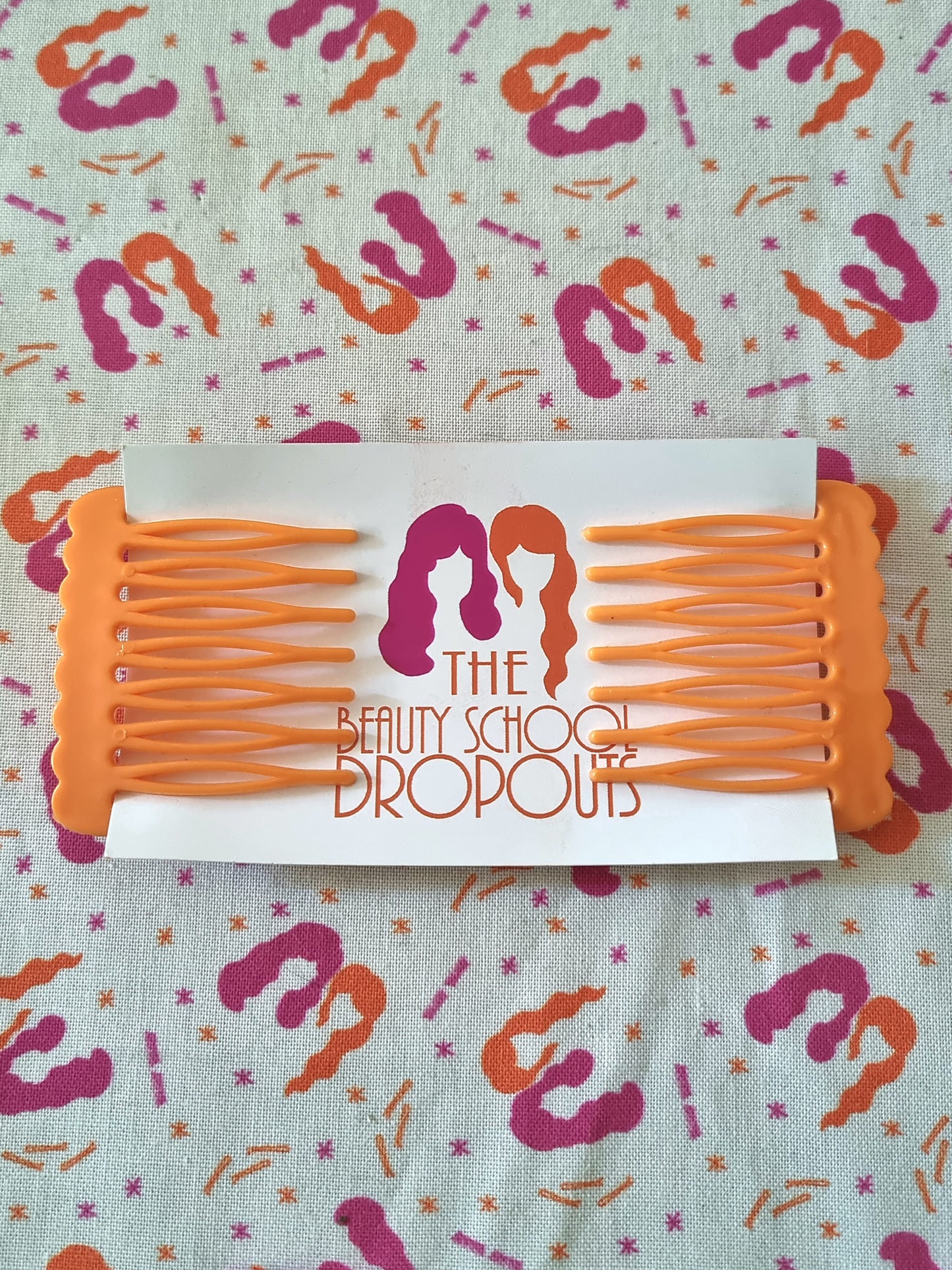 Candy Coloured Mini Side Combs - 2 Pack
