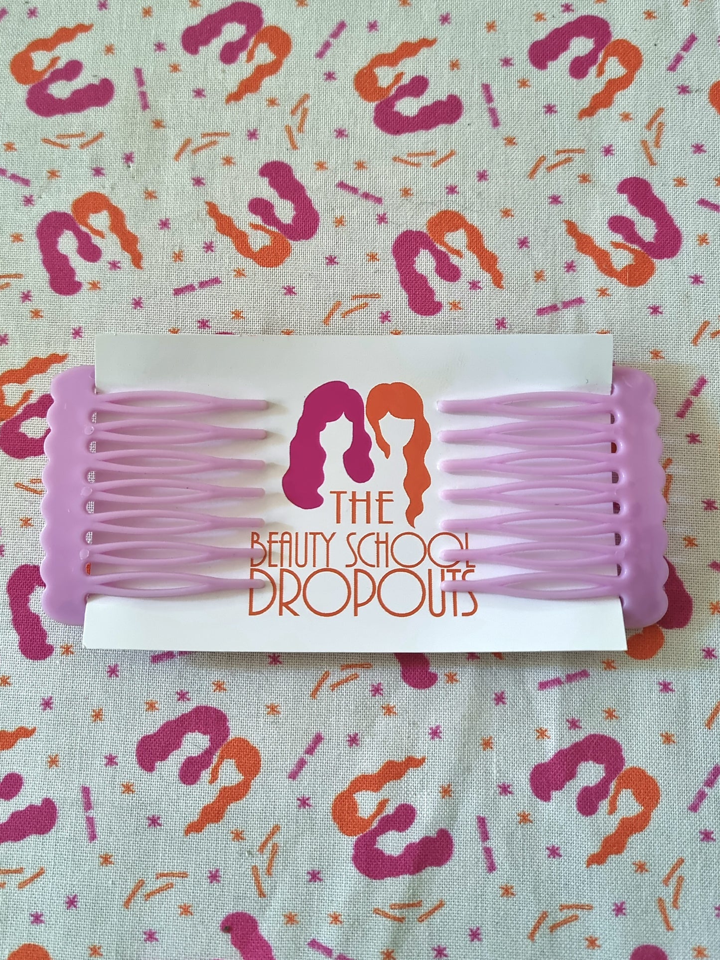Candy Coloured Mini Side Combs - 2 Pack
