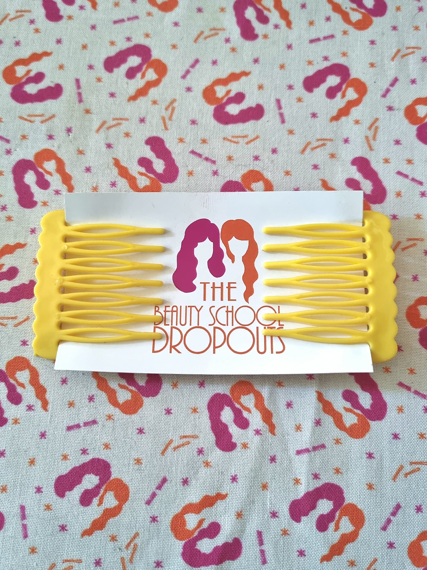 Candy Coloured Mini Side Combs - 2 Pack