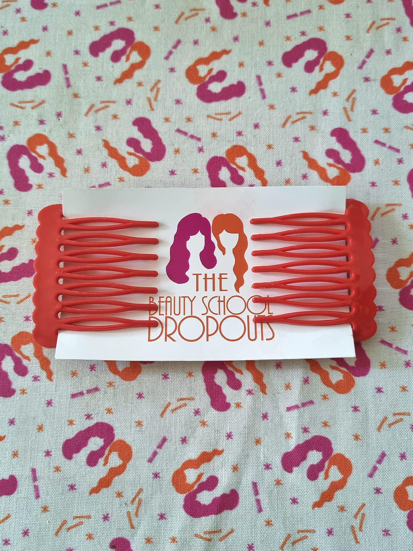 Candy Coloured Mini Side Combs - 2 Pack