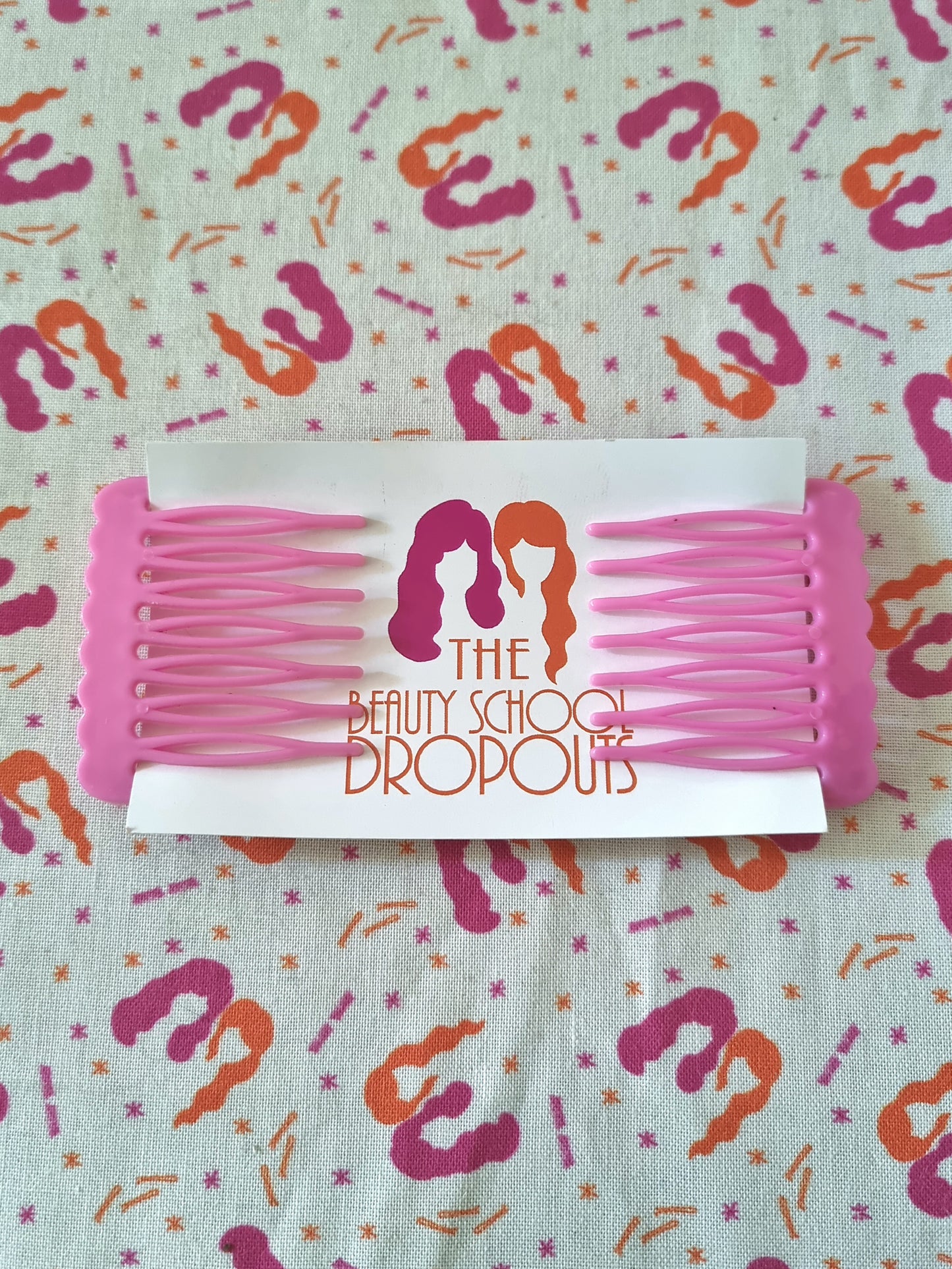 Candy Coloured Mini Side Combs - 2 Pack