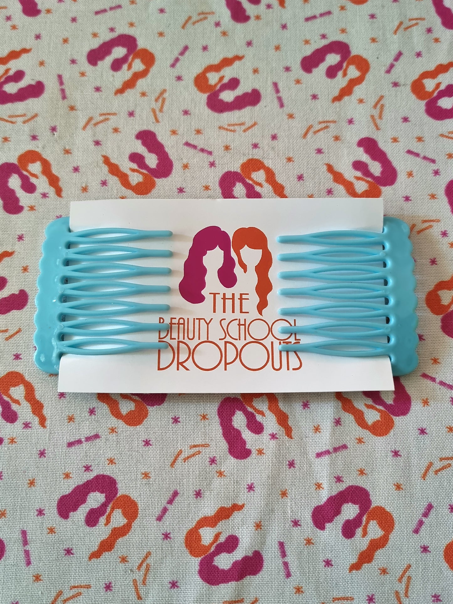 Candy Coloured Mini Side Combs - 2 Pack