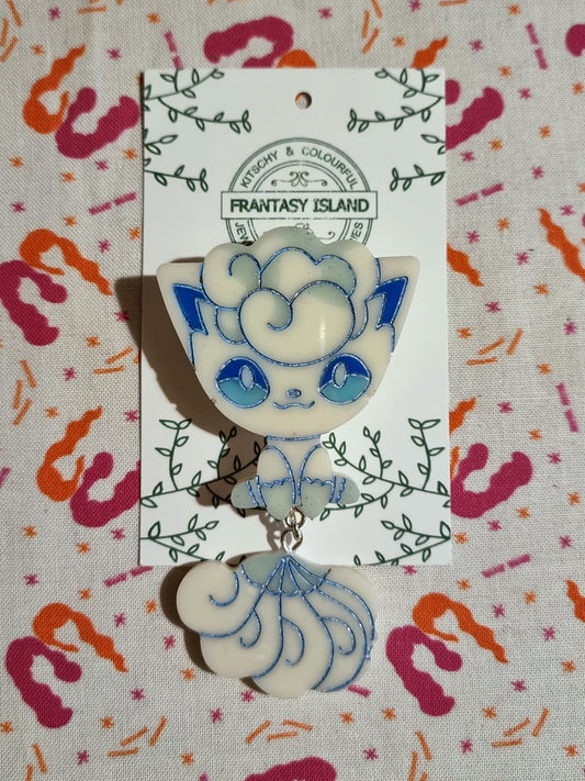 Alolan Vulpix Brooch