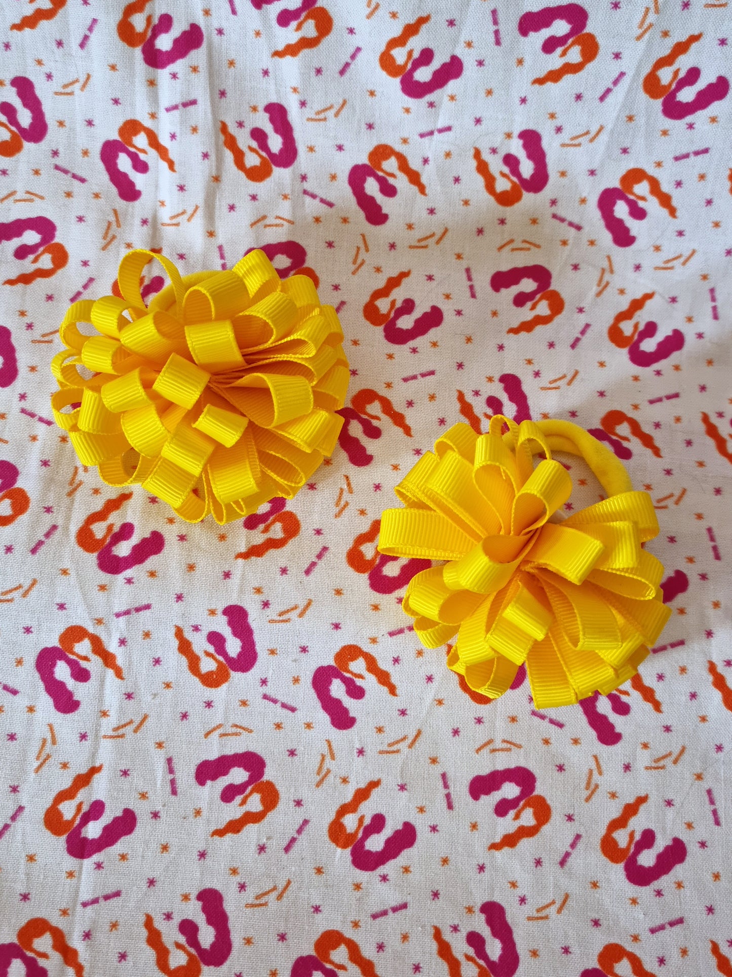 Grosgrain Ribbon Bow Hairties