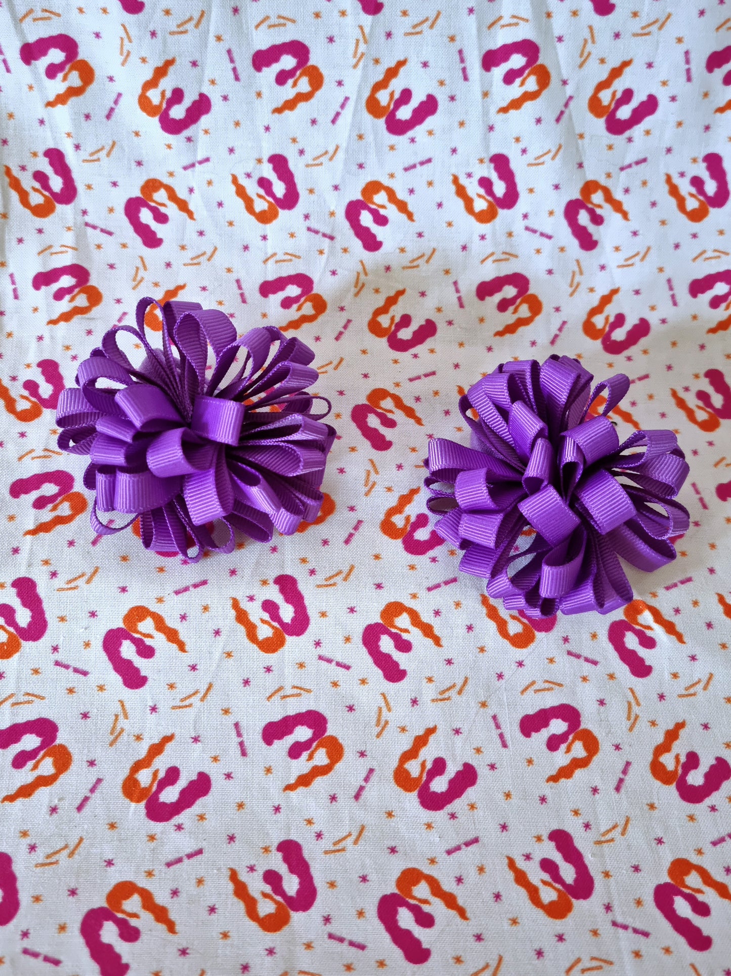 Grosgrain Ribbon Bow Hairties