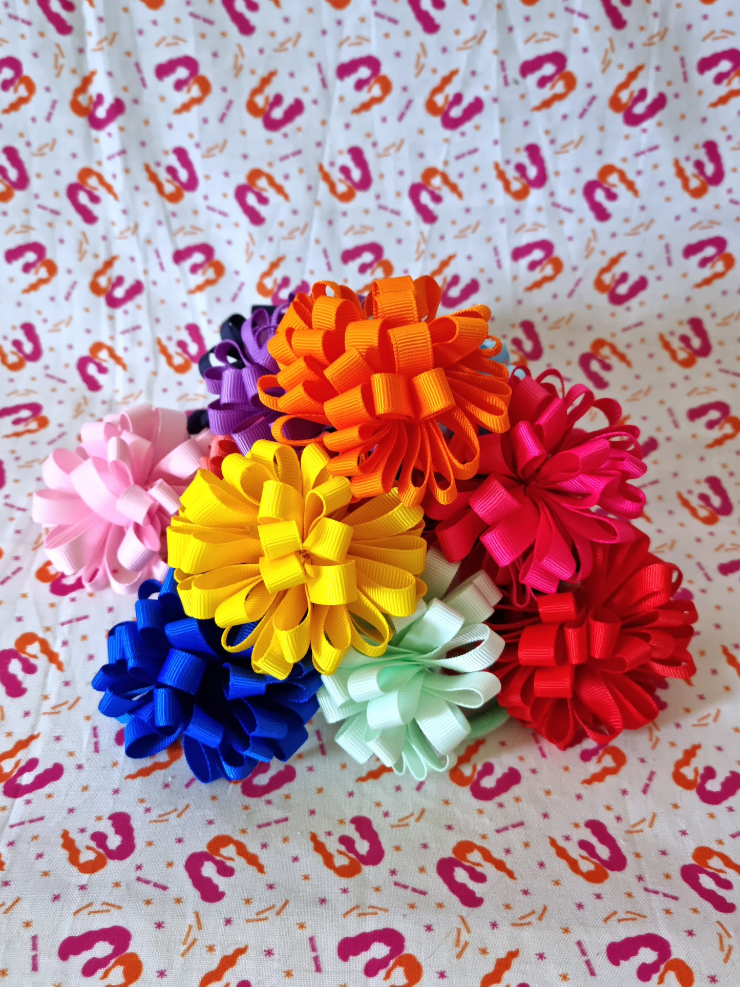 Grosgrain Ribbon Bow Hairties