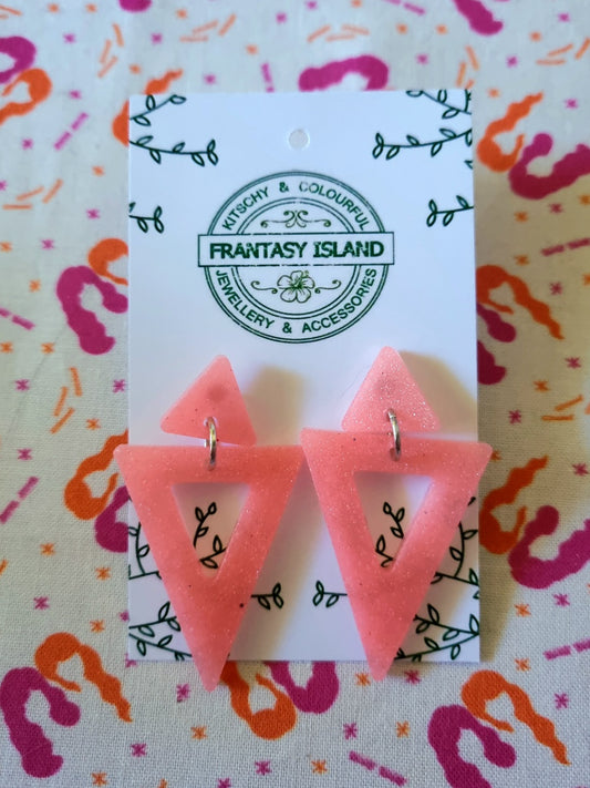 Ballet Pink Pyramid Drops