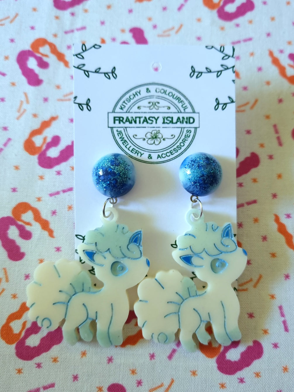 Alolan Vulpix Earrings